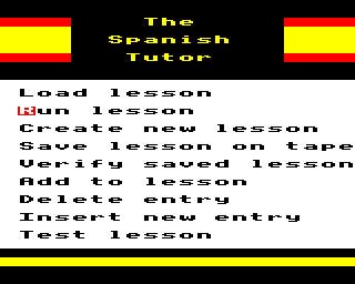 Spanish Tutor - A level